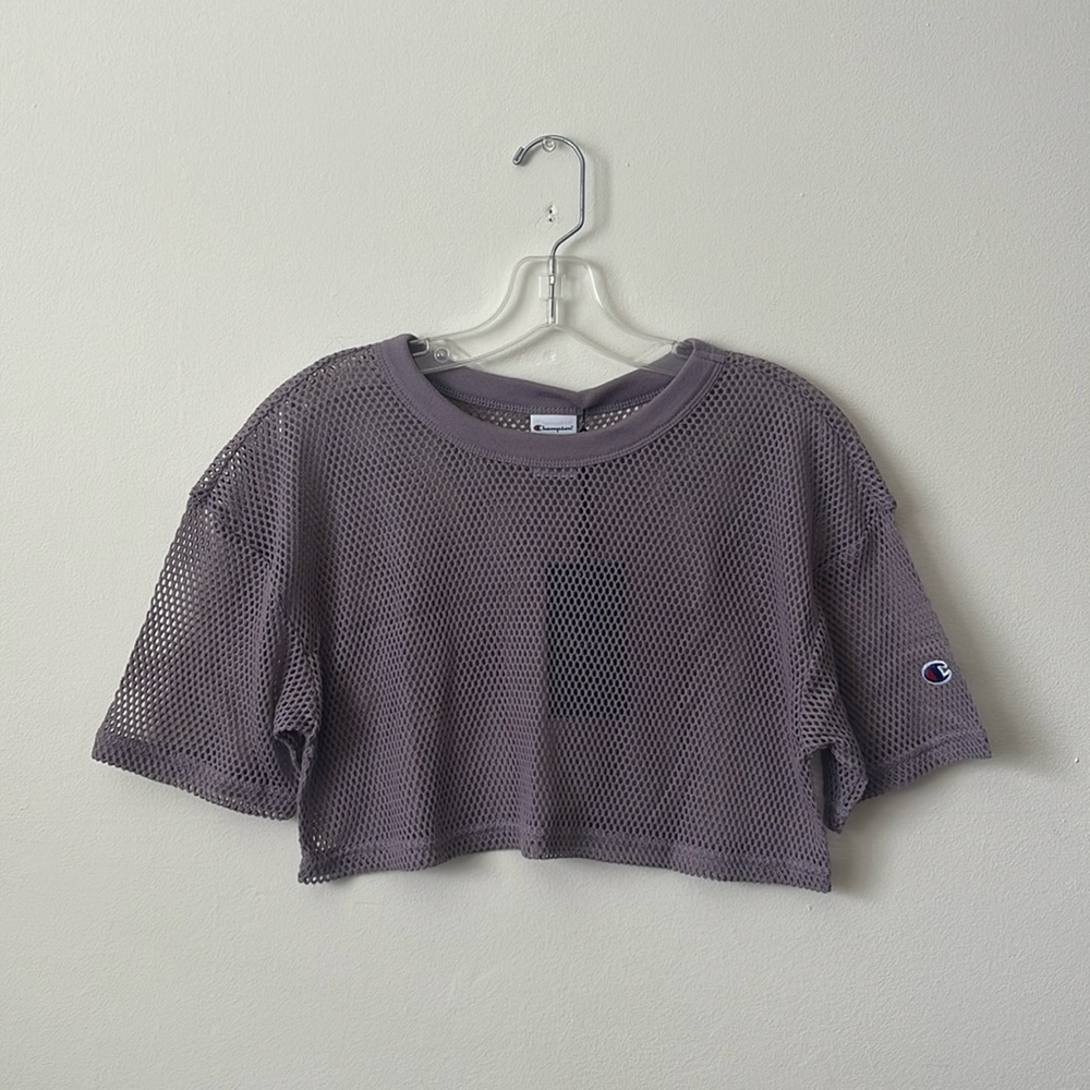Champion UO Exclusive Mesh Cropped Tee